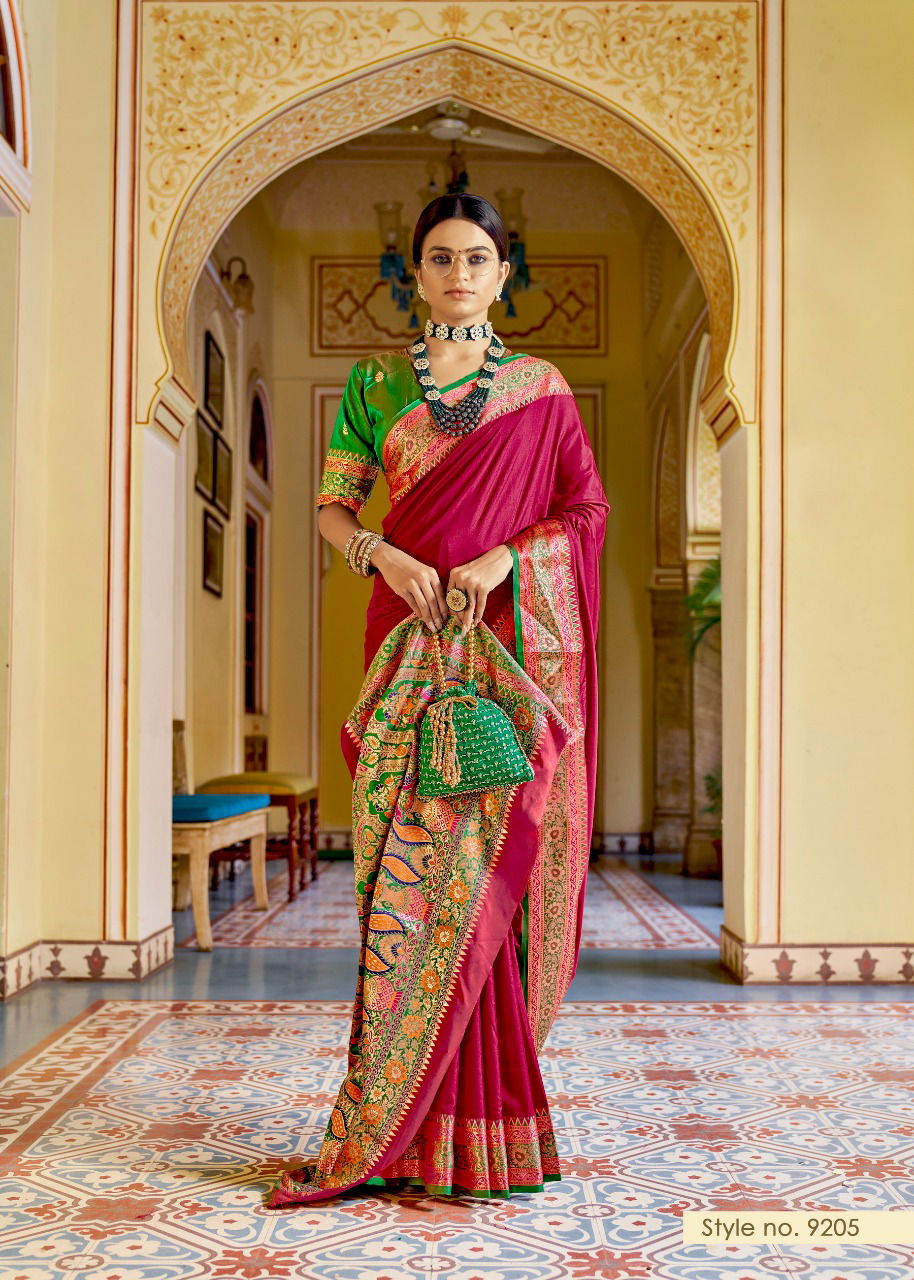 Rajpath Aarchi Silk Designer Fancy Wear Banarasi Silk Latest Saree Collection
